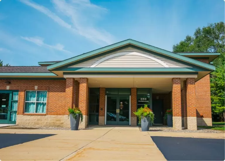 Women's center entrance