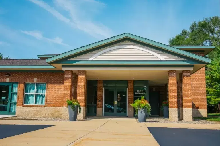 Women's center entrance